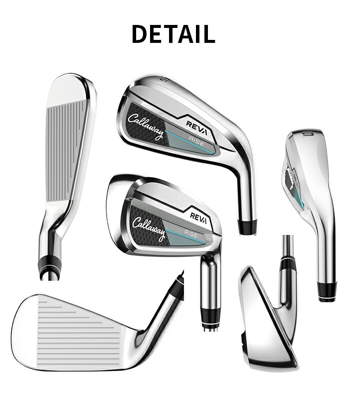 楽天市場】キャロウェイ CALLAWAY レディース アイアンセット REVA