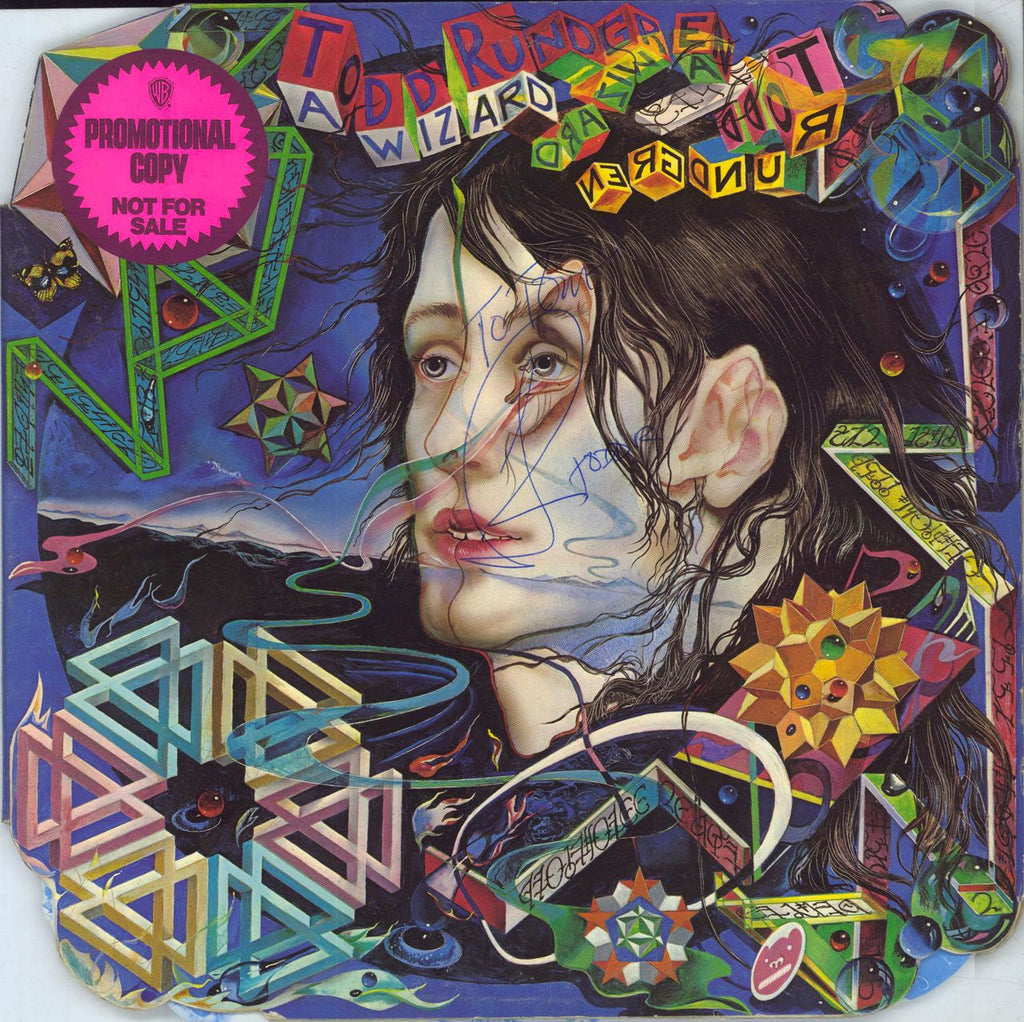 Todd Rundgren A Wizard, A True Star - Autographed + Inserts US