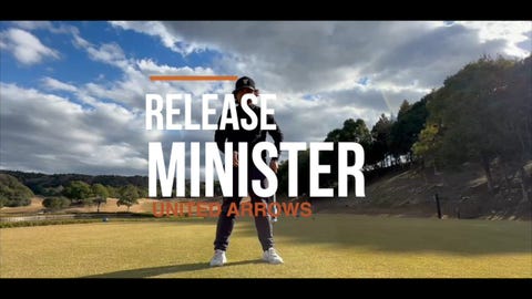 別注】＜10YASHOW10×UNITED ARROWS GOLF＞ release minister/リリース大臣