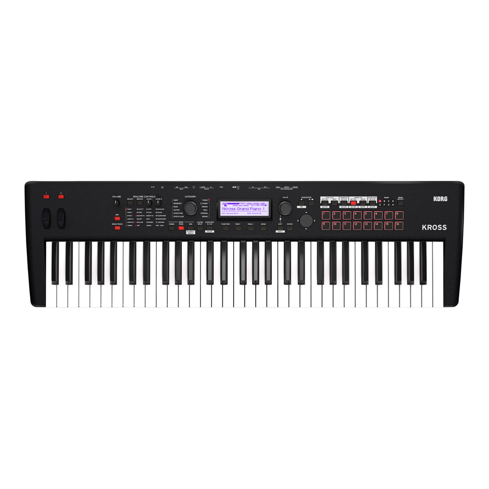 KORG KROSS 2-61-MB (Super Matte Black)｜ミュージックランドKEY