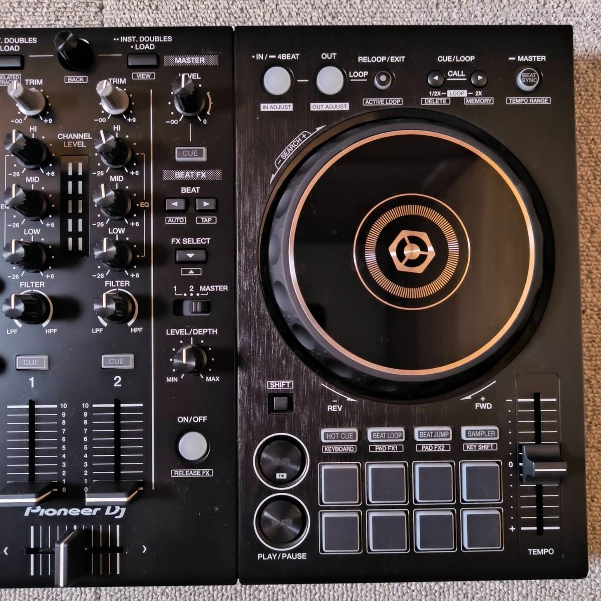 Pioneer DJ DDJ-400 DDJ400 2-Channel 2ch DJ Controller W/Cable