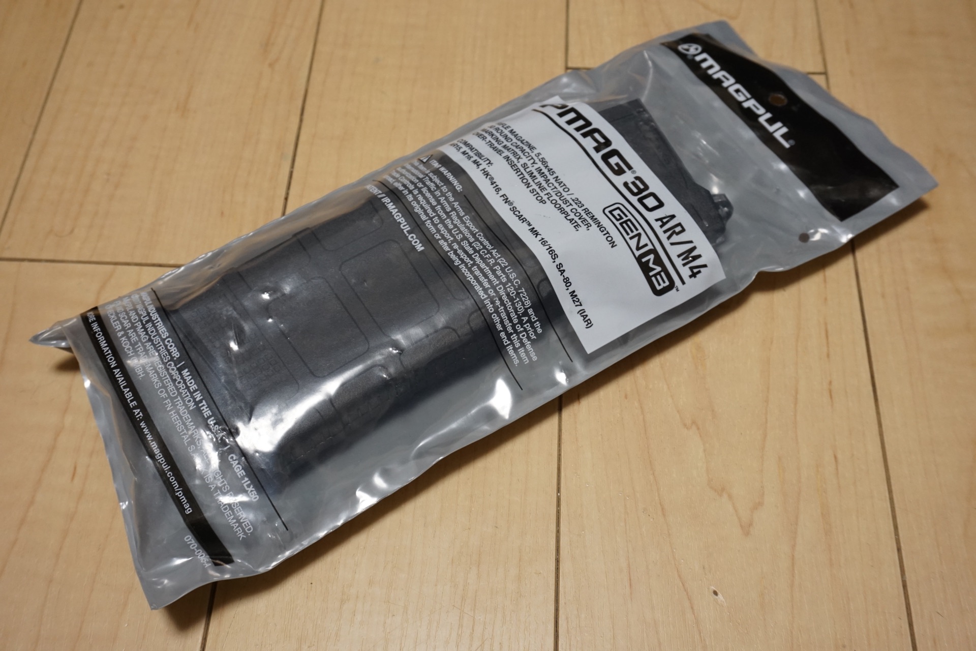 トレポン用マガジン、ZSHOT MAGPUL PMAG M3-30をリアルカウント仕様に