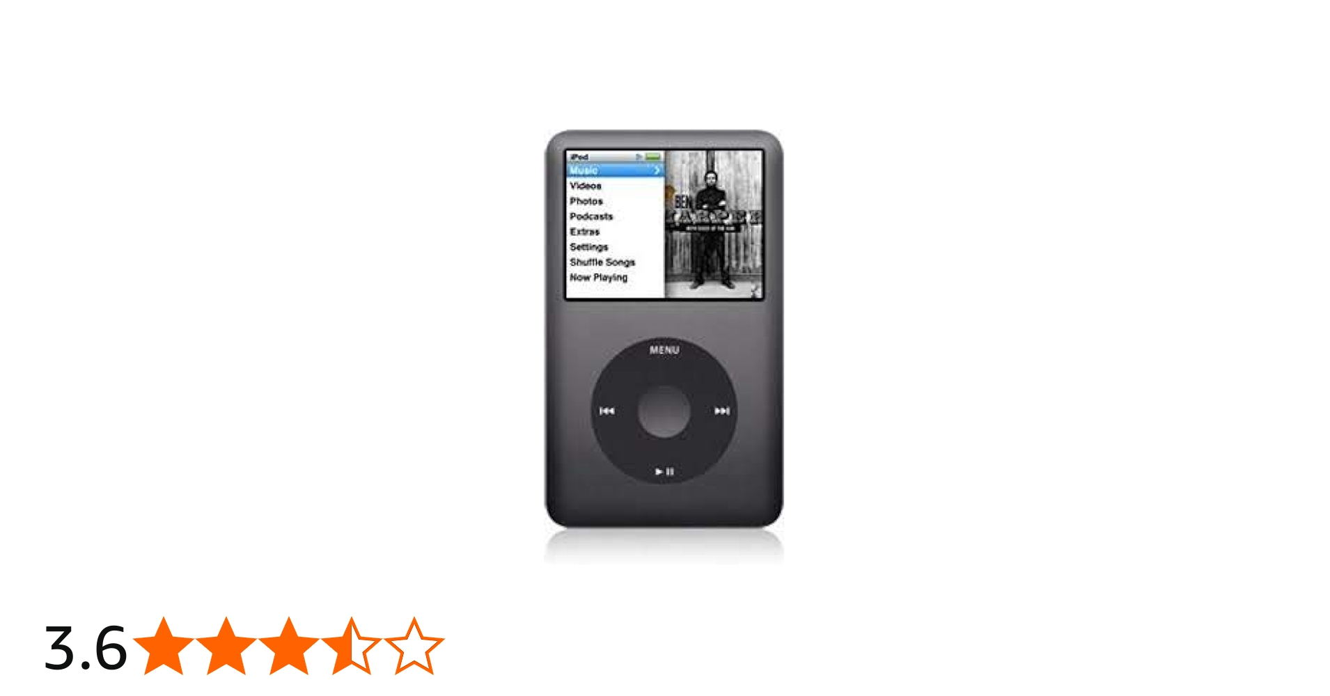 Amazon.co.jp: Music Player iPod Classic 第6世代 120GB ブラック