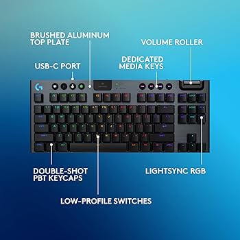 Amazon.com: Logitech G915 X Lightspeed TKL Wireless Mechanical