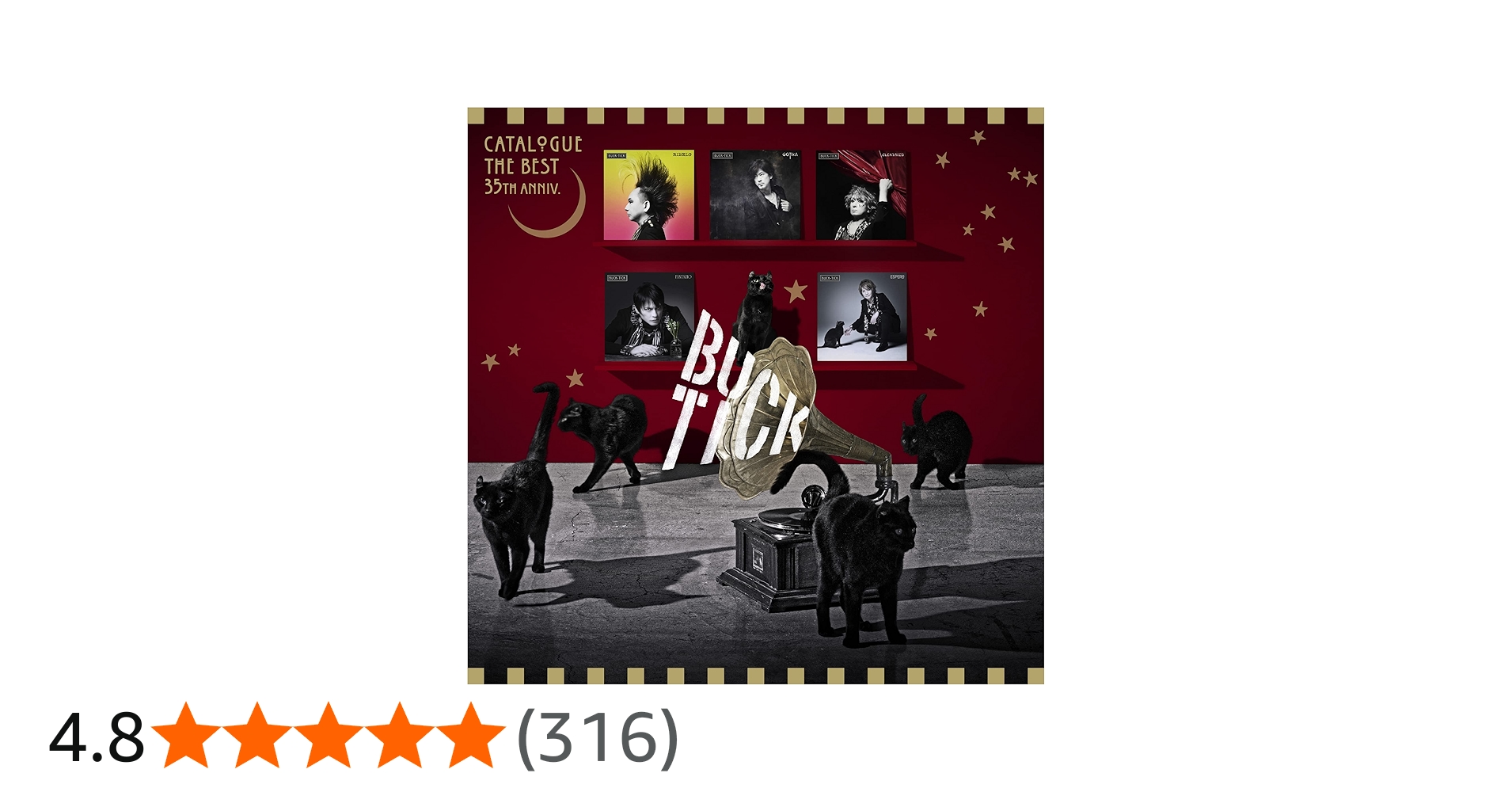 Amazon.co.jp: CATALOGUE THE BEST 35th anniv. [通常盤] - BUCK-TICK