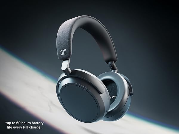 Amazon.com: SENNHEISER Momentum 4 Wireless Headphones - Bluetooth