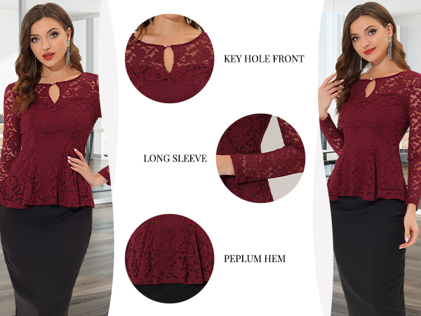 Amazon.com: Allegra K Women's Dressy Top Formal Wedding Guest Long