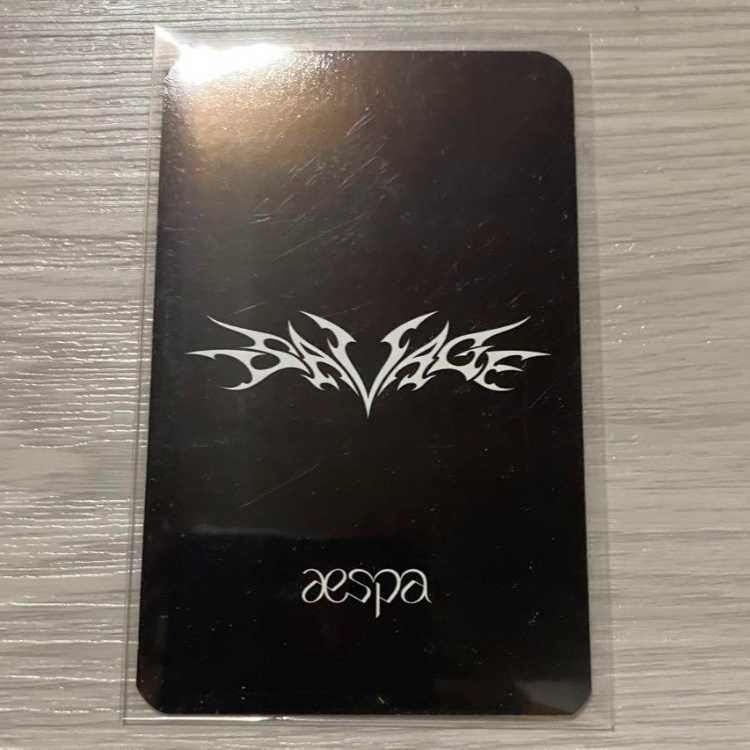 ☆SGS限定☆ aespa エスパ カリナ トレカ Deluxe Box 1枚の通販 TT