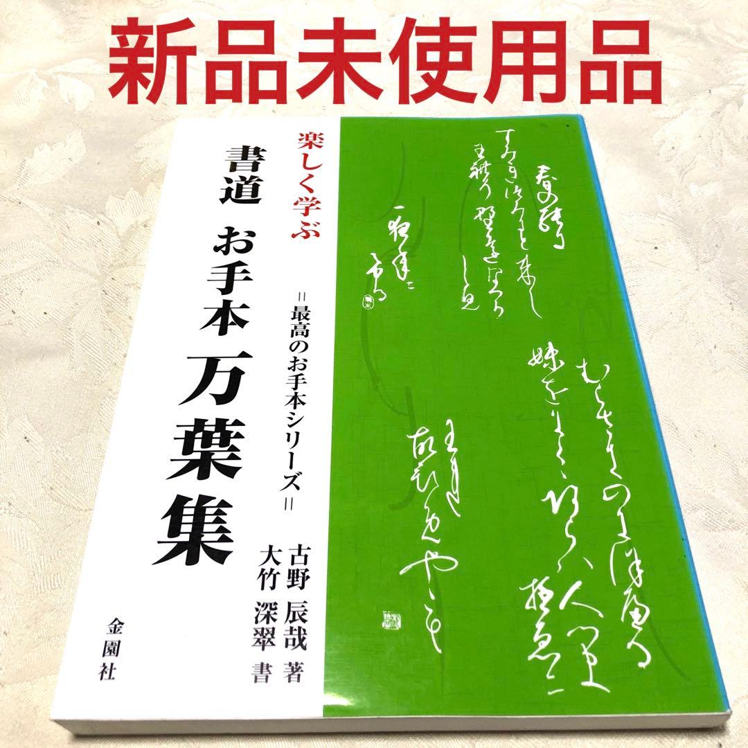 楽しく学ぶ 書道 お手本万葉集 楽しく学ぶ書道お手本万葉集(古野辰哉 著 ; 大竹深翠 書) / 古本、中古
