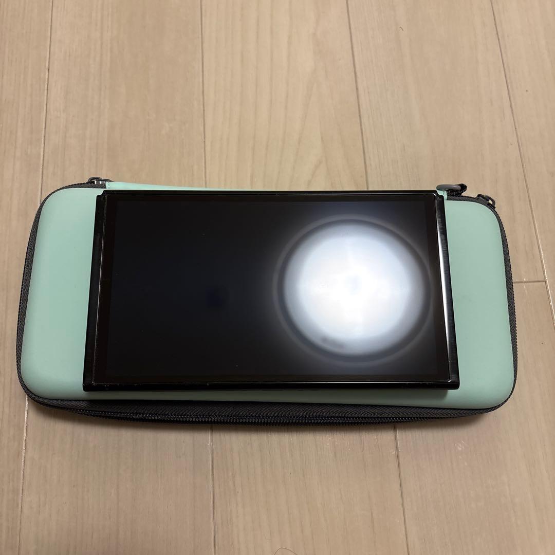 Nintendo Switch 有機EL 本体 ＋ケース＋128GB SD付 Nintendo Switch（有機ELモデル）を安全に持ち運べるセミハードケース