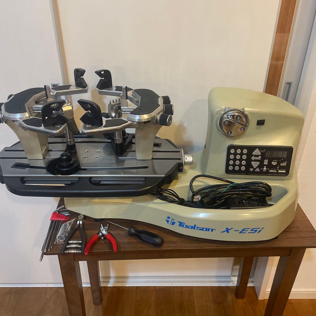Toalsonトアルソン　X-ESi 　電動ストリングガット張り機　中古 Amazon | TOALSON(トアルソン)X-ESi 電動ストリングマシン No.1502122I