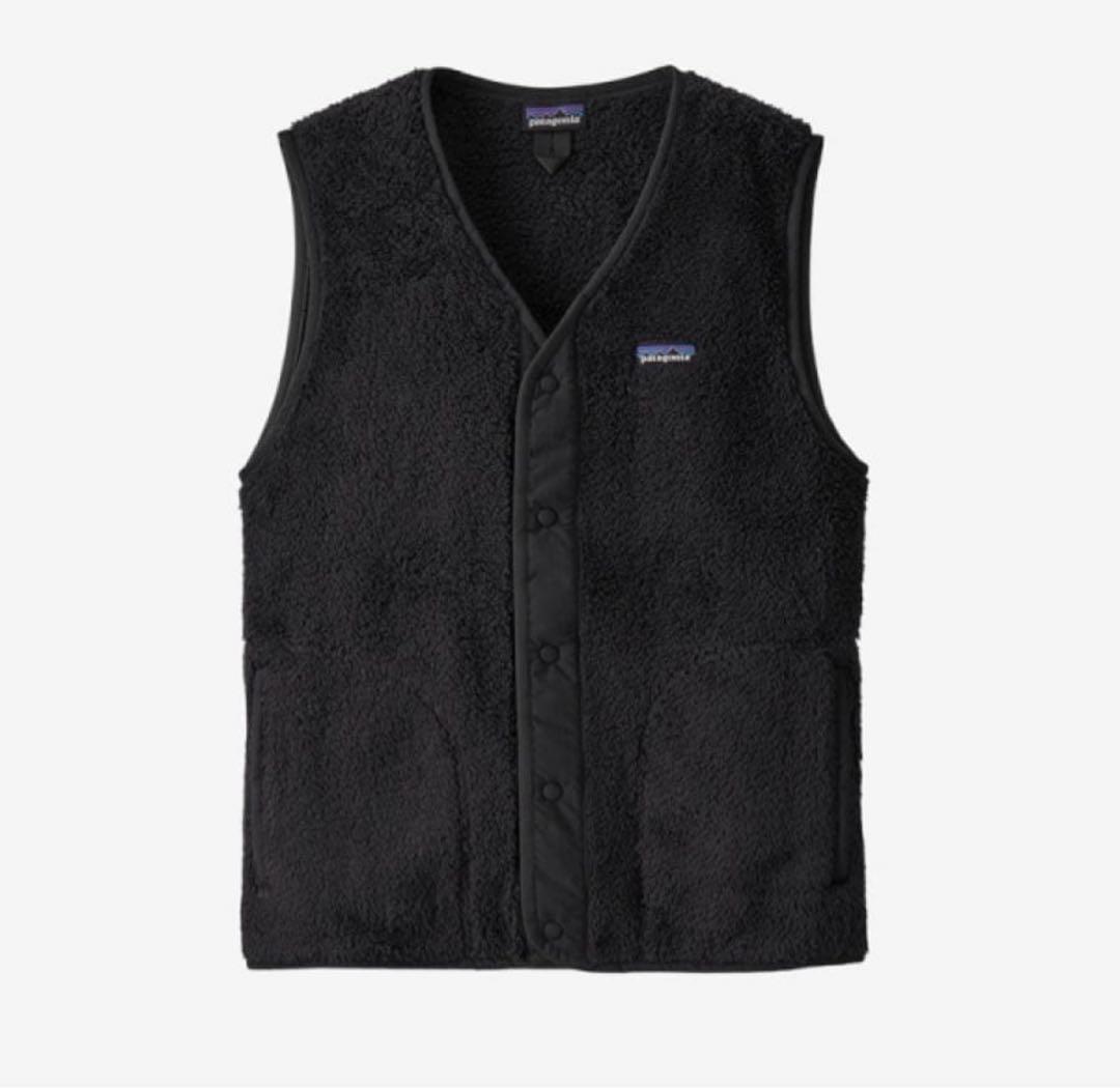 パタゴニア/patagonia ロスガトス フリースベスト ダークグレー L 23年新色｜パタゴニア ロスガトスベストは街にビジカジに◎