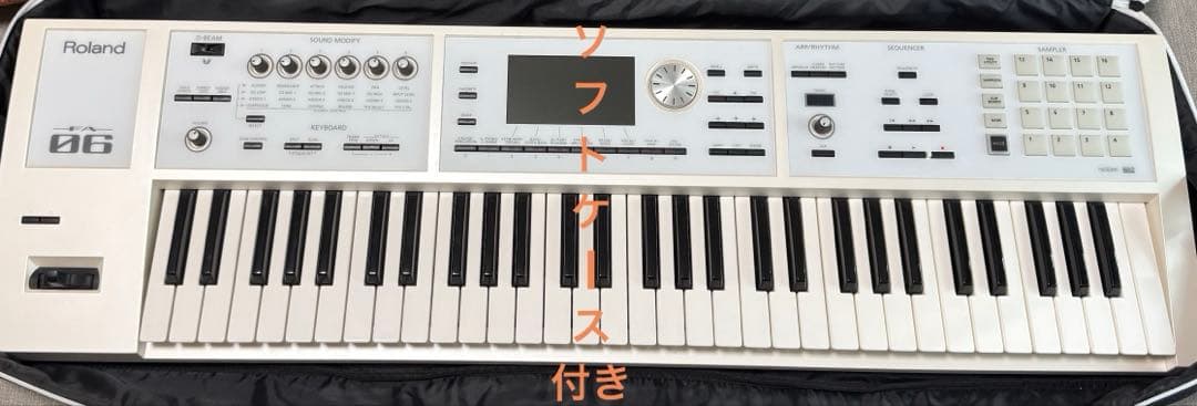 Roland FA06 シンセサイザー　ソフトケース有り 楽天市場】fa－06 roland 純正ソフトケースの通販