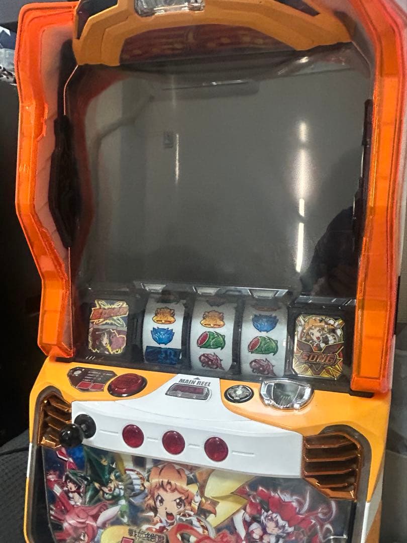パチスロ実機 シンフォギア勇気の歌 戦姫絶唱シンフォギア 勇気の歌 実機本体 メダル500枚+ドル箱1個セット