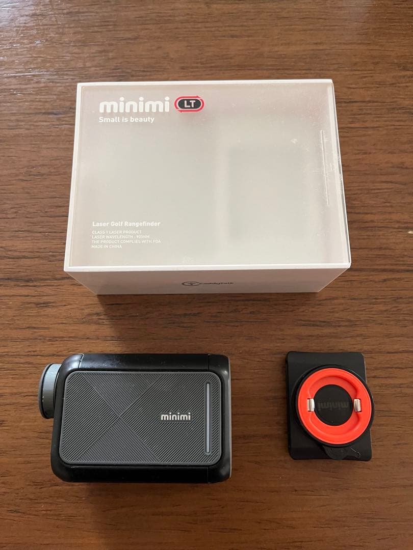 【ゆたか】ゴルフレーザー距離計ミニミ 楽天市場】ゴルフ距離計測器 レーザー式 CaddyTalk minimi LT キャディ