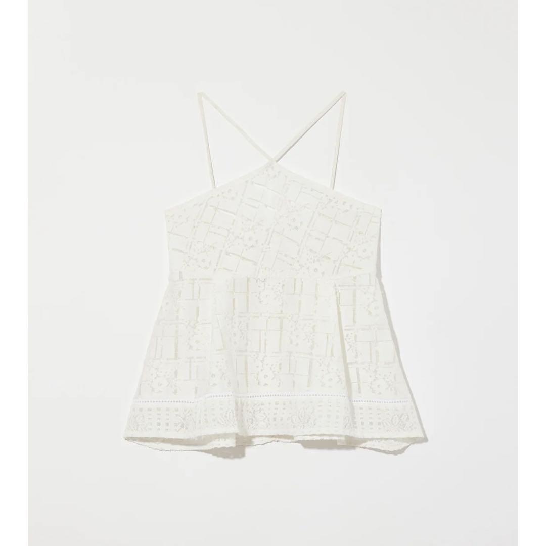 トップス Eaphi / SWITCHING LACE PEPLUM TOPS White Lace Peplum Top – 33 Wishes