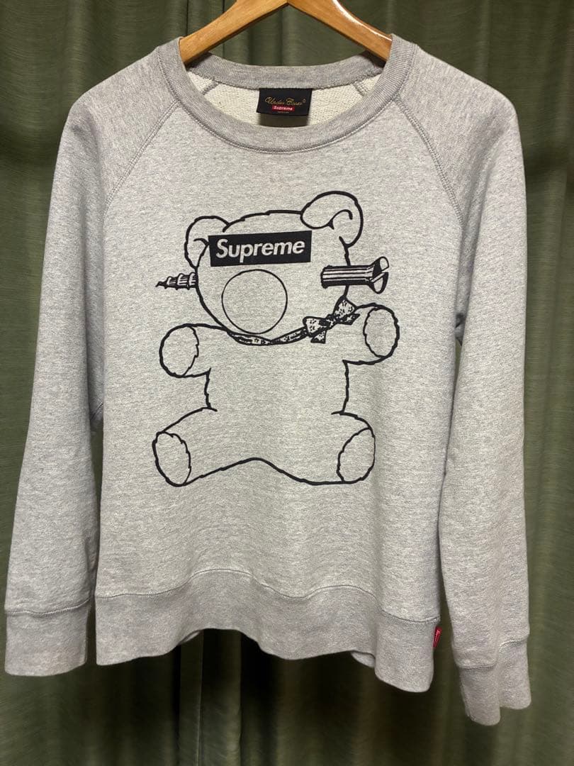 【*K様 supreme undercover ベアスウェット ☆アンダーカバーコラボ☆ Undercover ベア クマ スウェット (Supreme