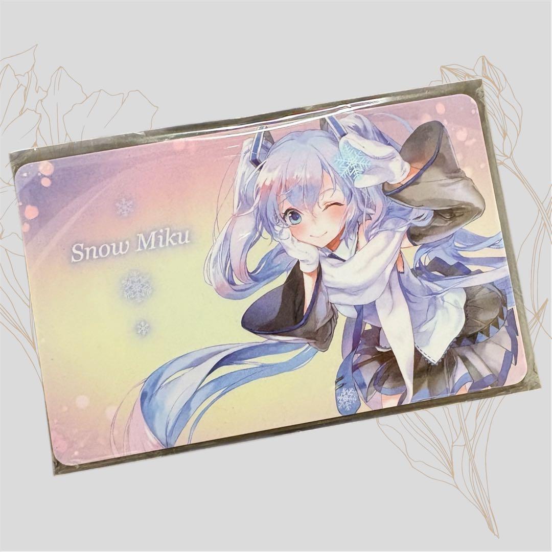 【レア】スカイタウン限定　雪ミク コレクションカード　初音ミク　超かわいい 雪ミク スカイタウン