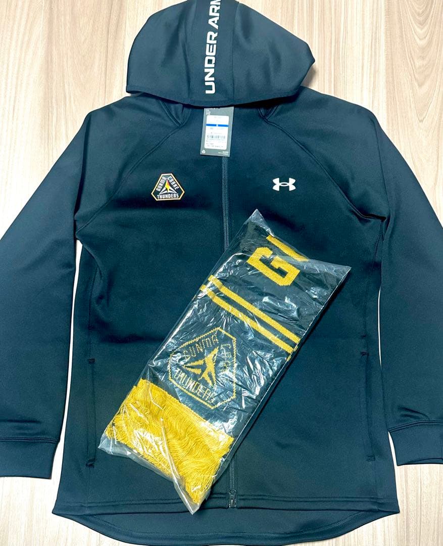 【新品未使用】群馬クレインサンダーズ　選手共通ジャージ上着　XLサイズ　マフラー 12月19日（土）、12月20日（日）新商品のお知らせ | 群馬クレイン