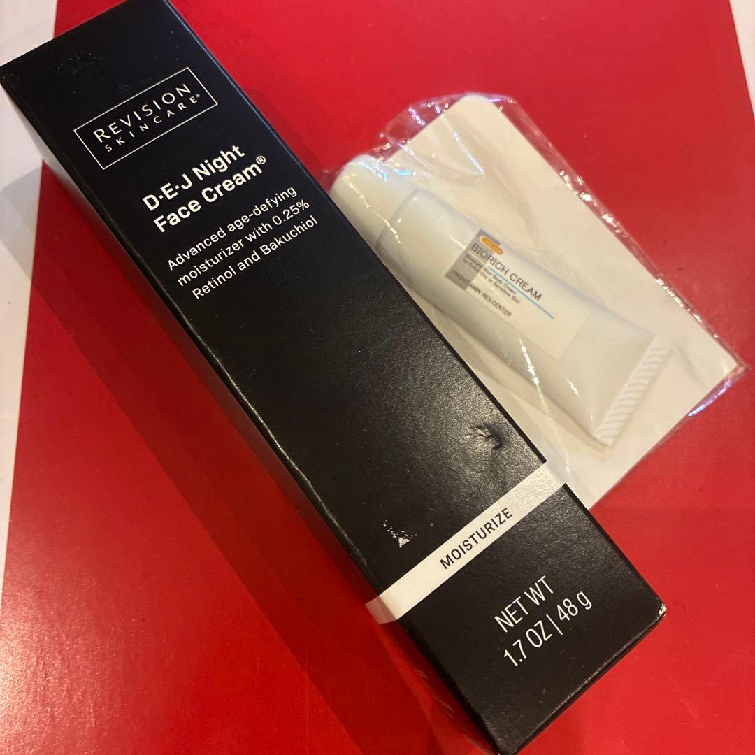 新品未開封❤️リビジョン　DEJナイト　フェイス　クリーム 楽天市場】リビジョン DEJナイトフェイスクリーム（D.E.J Night face