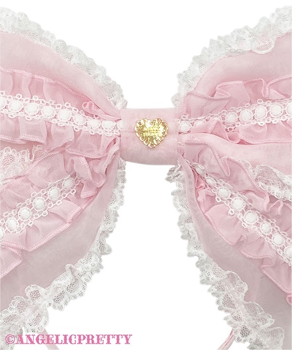 Angelic Pretty アームウォーマー サテンリボン ピンク Angelic Pretty