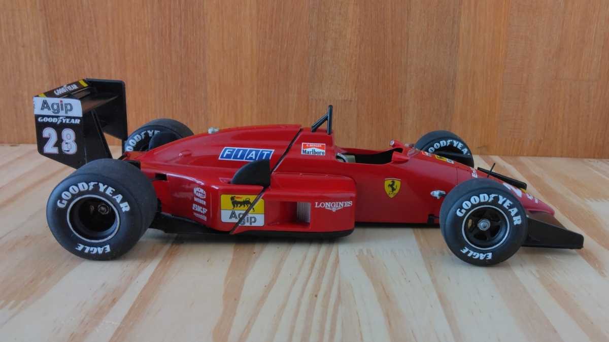 Yahoo!オークション - フジミ模型製 1/20 フェラーリF1 87/88C 完成品