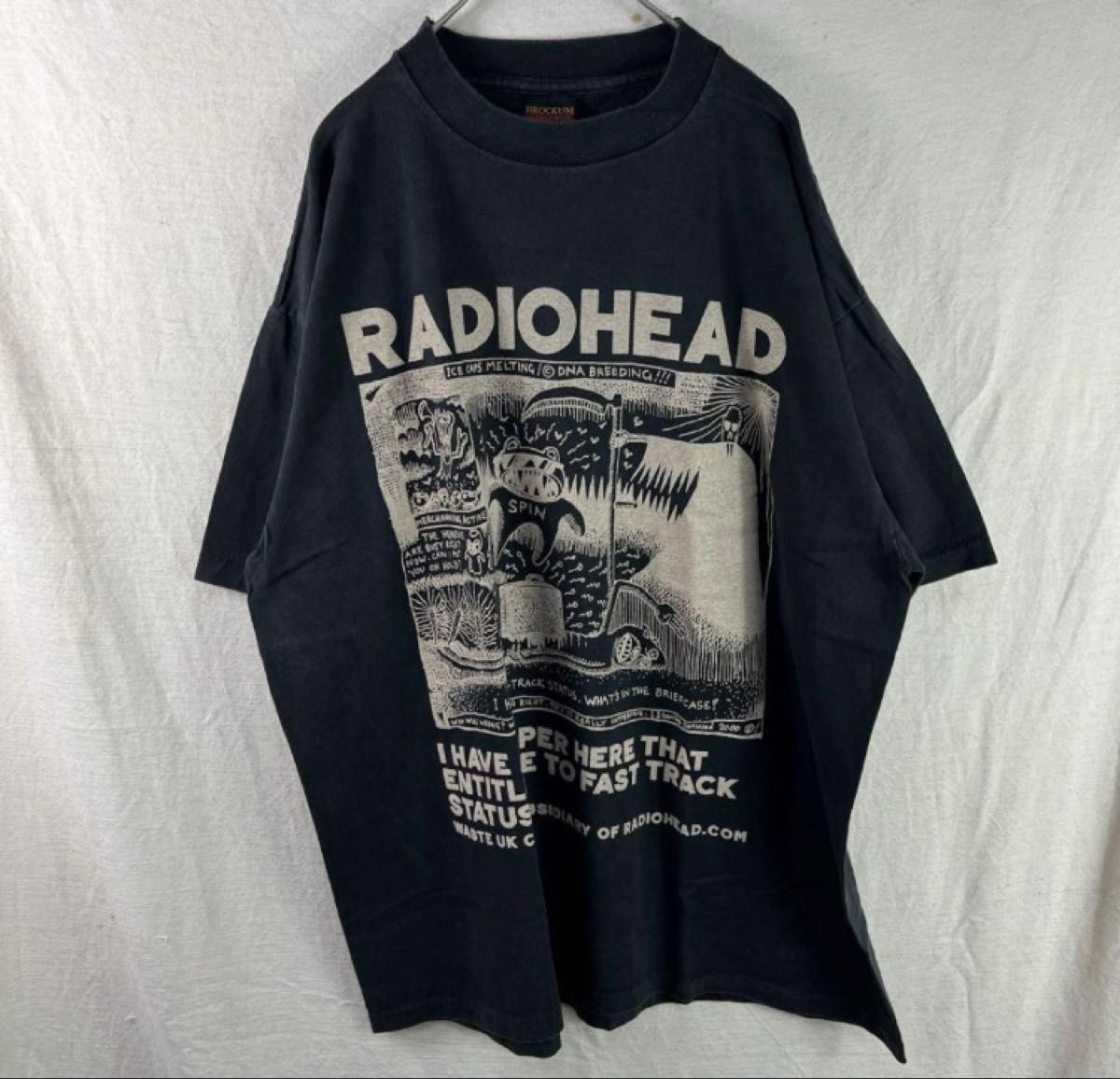 古着 RADIOHEAD レディオヘッド オーバーサイズ Tシャツ シングル