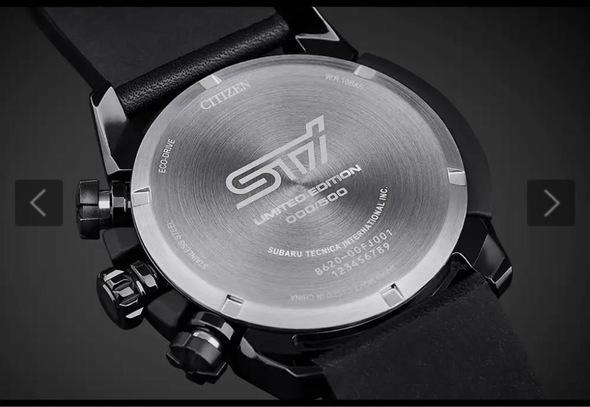 STI SPORTS CHRONOGRAPH 2026 500本限定｜Yahoo!フリマ（旧PayPayフリマ）