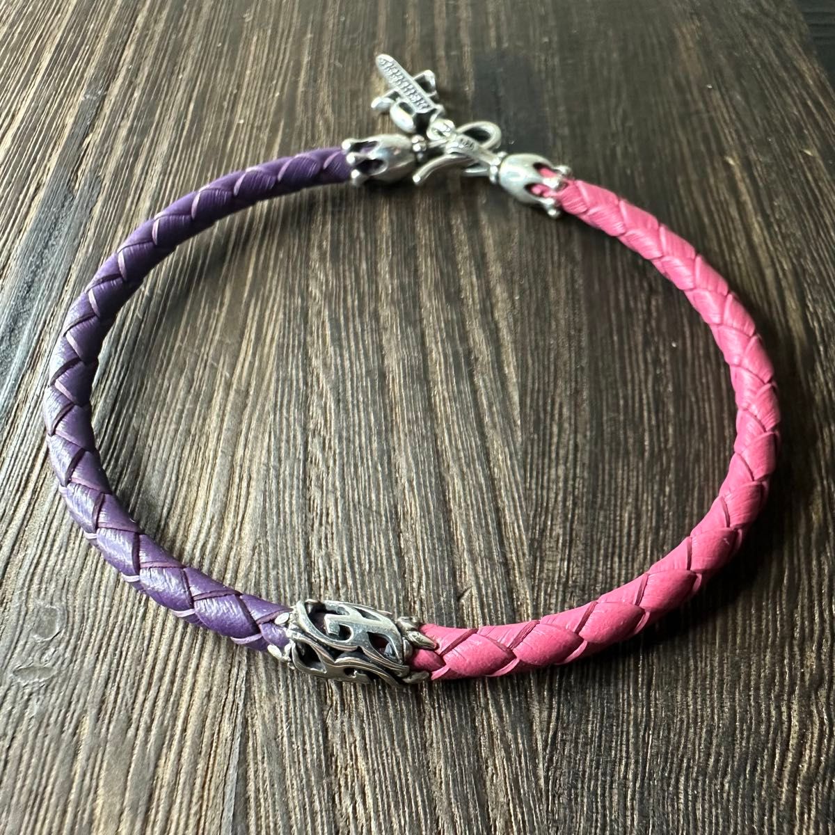 Personal Jesus khマーク×PJダガーレザーブレスレット 氷室京介