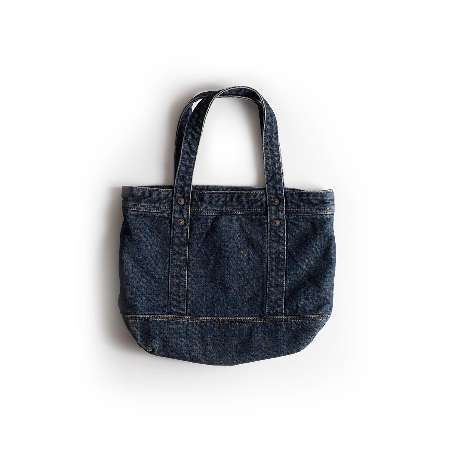 RAINBOW SELVEDGE DENIM SMALL TOTE BAG USED【セルヴィッジ デニム