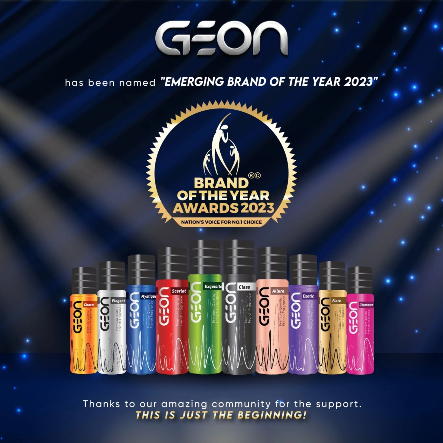 Brand of the Year Award 2023 - Body Spray Category